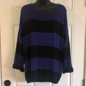 Gap striped oversized sweater